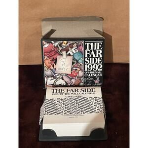 The Far Side Off The Wall 1992 Desk Calendar Gary Larson New Old Stock